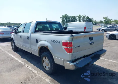2009 Ford F150 Supercrew из США, поврежденный, VIN 1FTRW14839FB21899